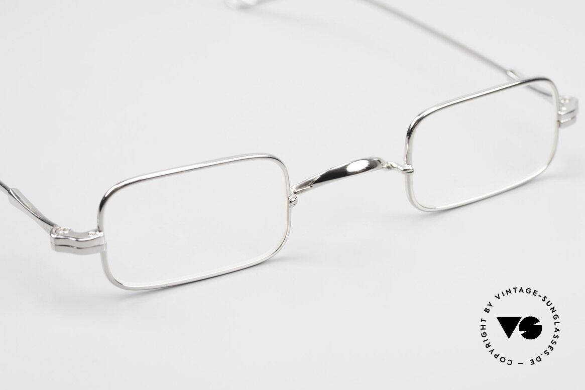 Lunor II 13 Square Luxury Glasses Small, NO RETRO EYEGLASSES; but a luxury vintage Original, Made for Men and Women
