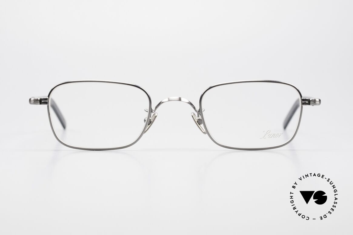 Lunor VA 109 Classic Gentlemen's Glasses, without ostentatious logos (but in a timeless elegance), Made for Men