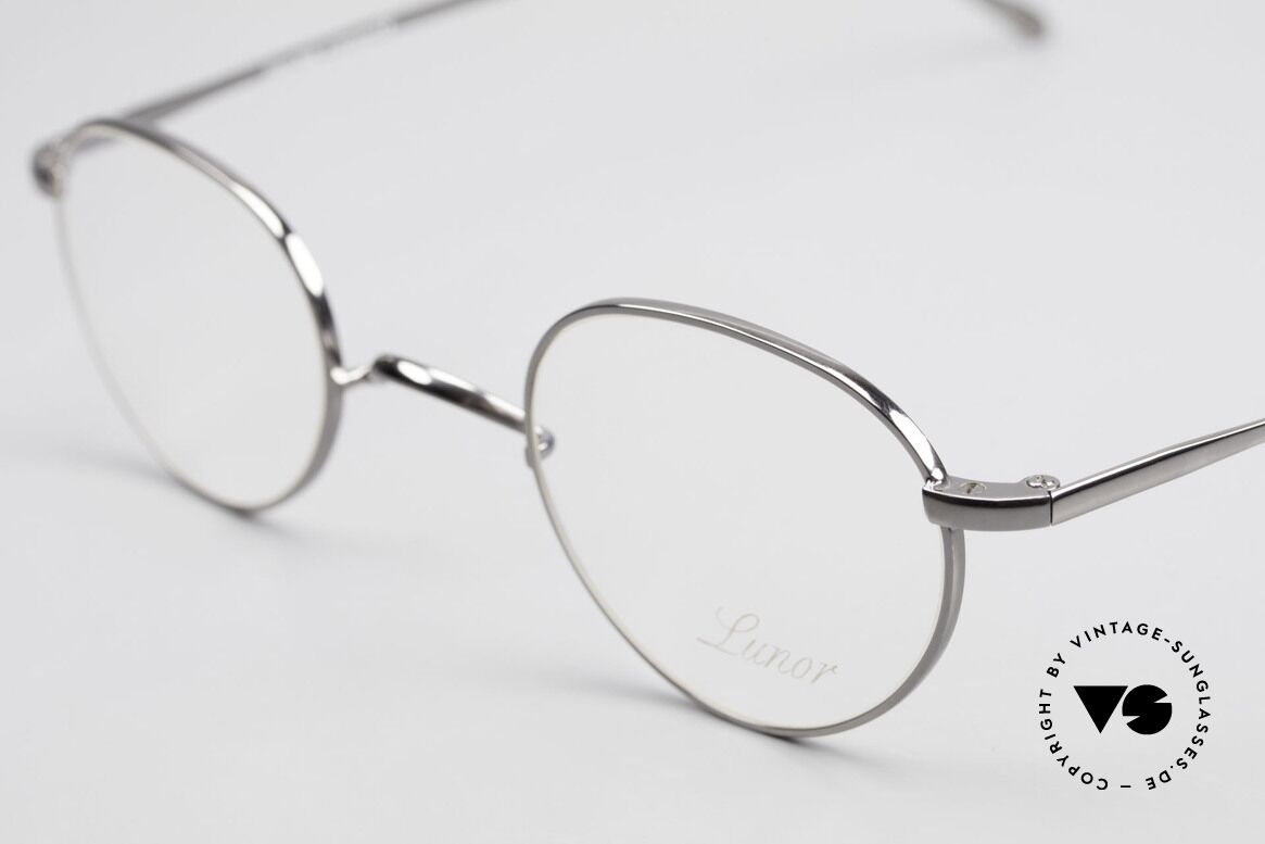 Lunor Club I 501 GM Metal Glasses Anatomic Bridge, unworn RARITY (for all lovers of quality) from app. 2009, Made for Men and Women