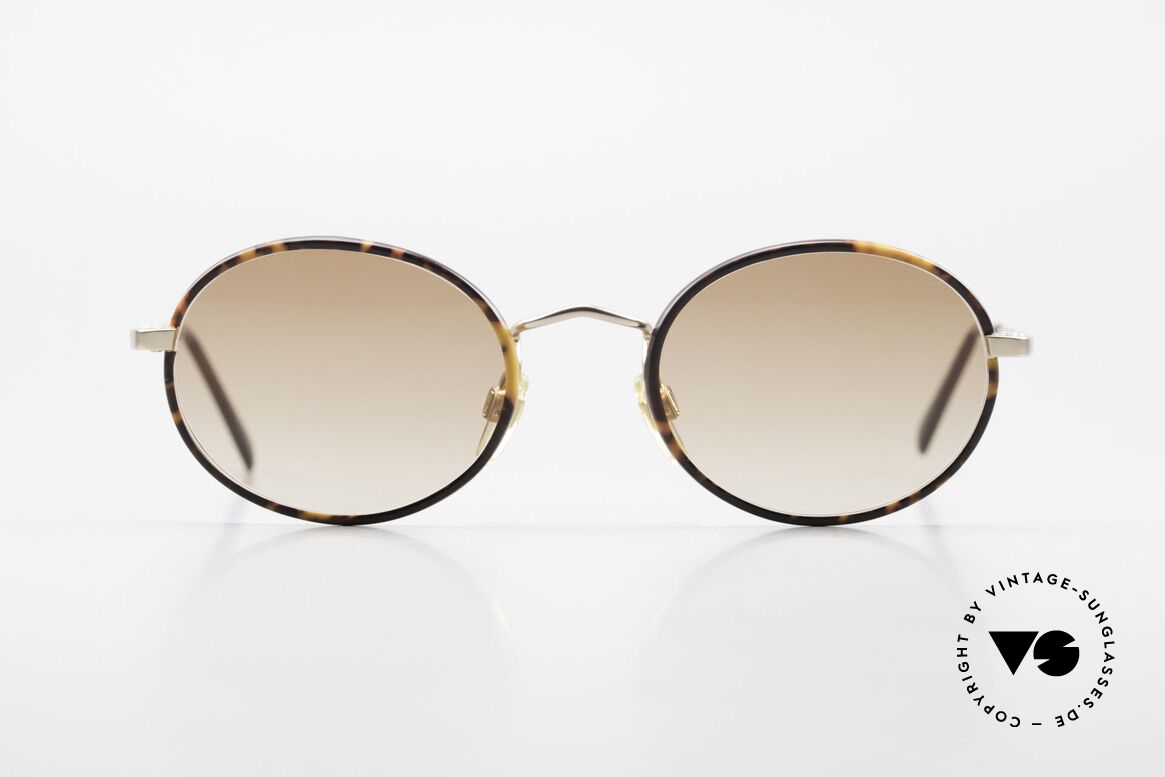 Giorgio Armani 235 Oval Vintage 80's Sunglasses, a true classic in design & coloring (timeless elegant), Made for Men and Women