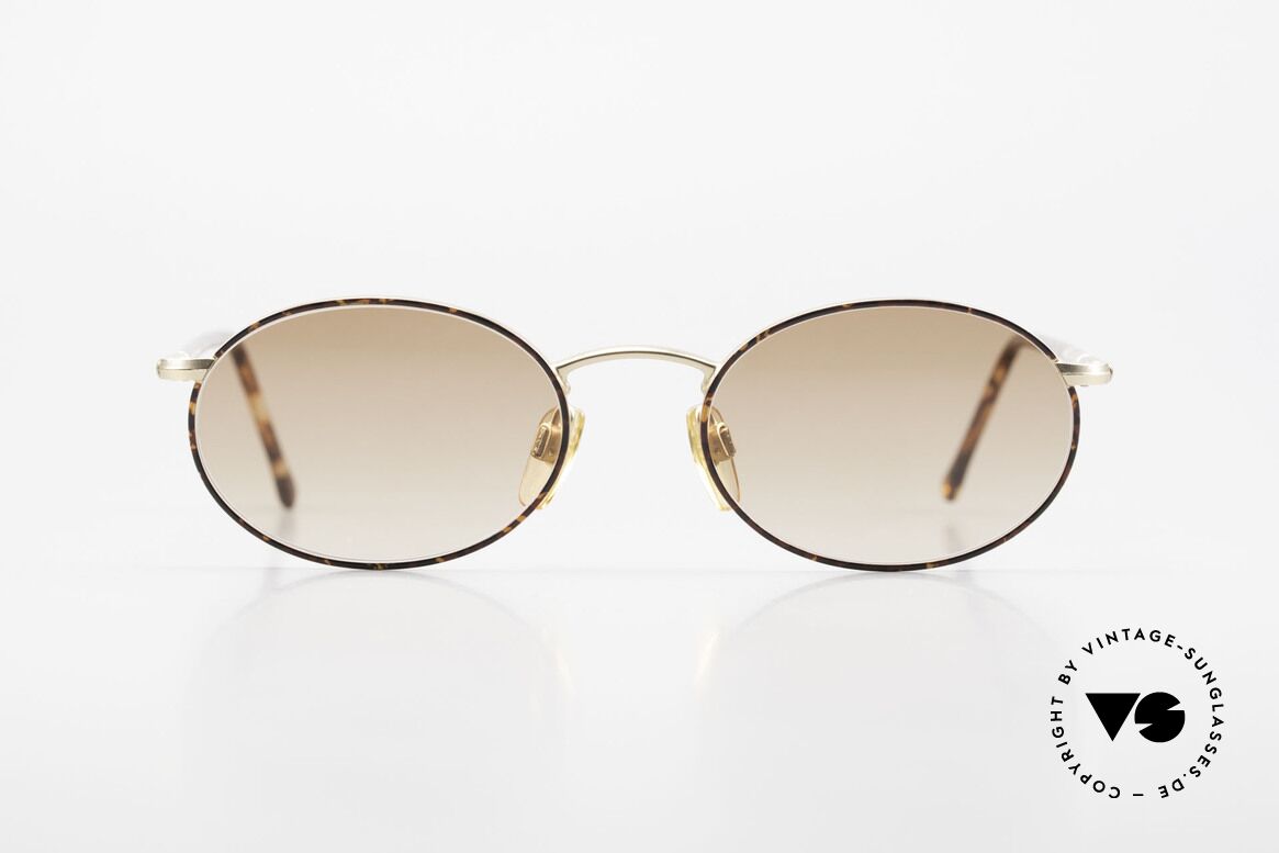 Giorgio Armani 192 80's Sunglasses Oval Vintage, oval vintage designer sunglasses by GIORGIO Armani, Made for Men and Women