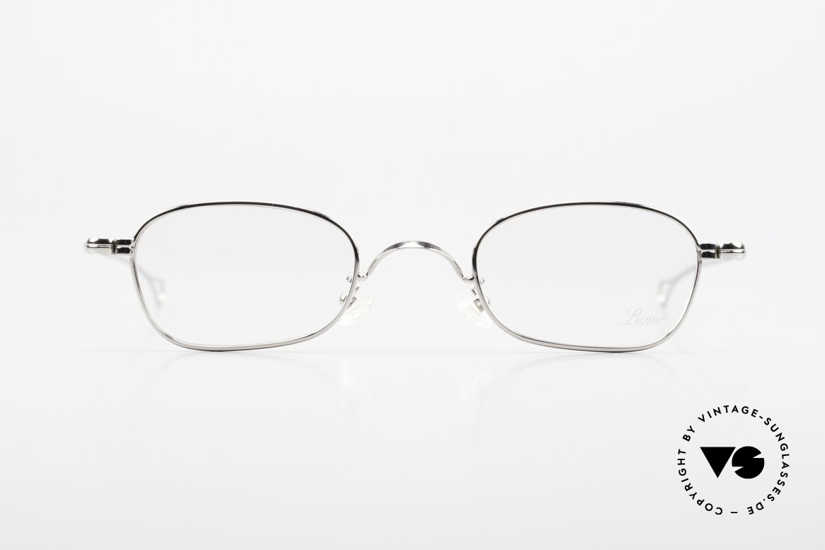 Lunor V 106 Full Metal Frame Platinum, LUNOR: honest craftsmanship with attention to details, Made for Men and Women