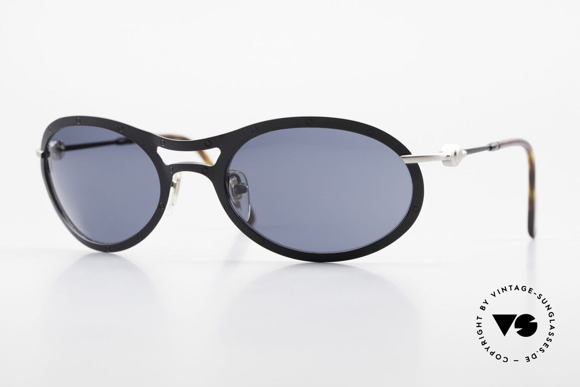 Aston Martin AM33 90's Wrap Around Sunglasses, Aston Martin vintage luxury designer sunglasses, 59°22, Made for Men
