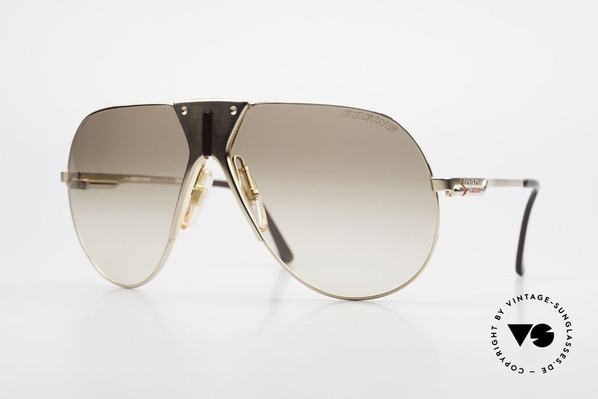 Boeing 5701 Famous 80's Pilots Sunglasses, The BOEING Collection by Carrera from 1988/1989, Made for Men and Women