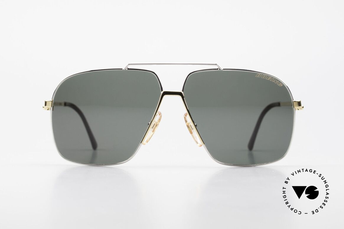 Boeing 5704 Original Old 80's Pilots Shades, best aviator styling & functional high-tech details, Made for Men