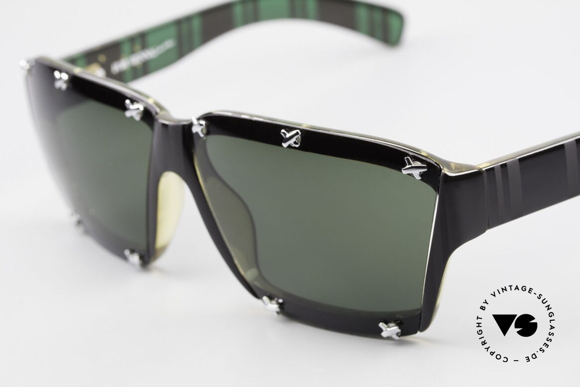 Paloma Picasso 3702 No Retro Sunglasses From 1990, the incredible Optyl material does not seem to age, Made for Women