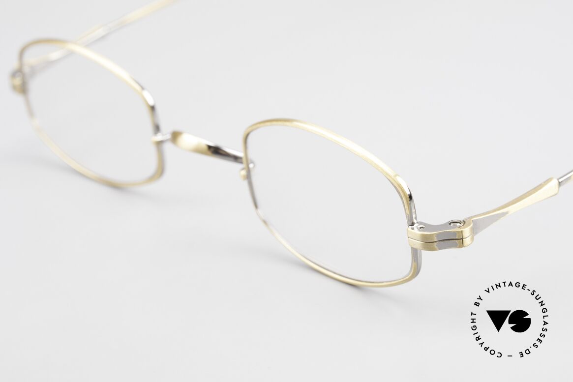 Lunor II 16 Old Classics Antique Gold, very interesting frame finish in "antique gold", UNIQUE, Made for Men and Women