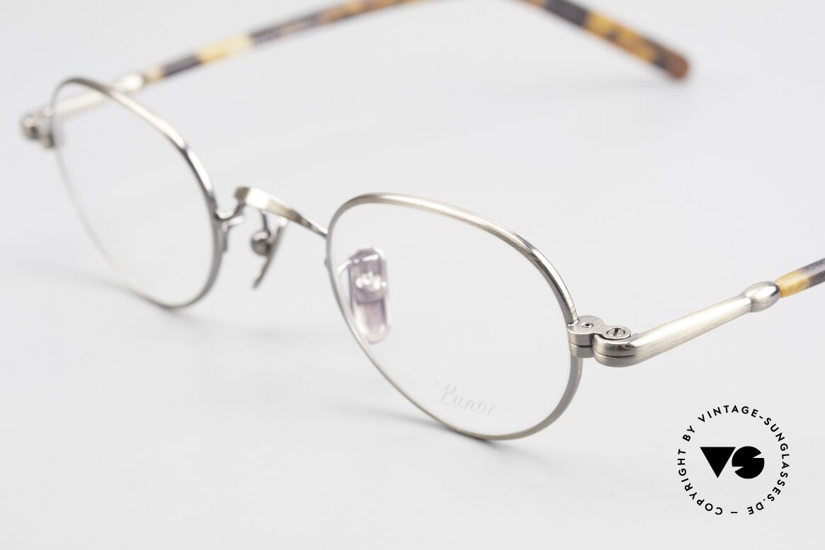 Lunor VA 103 Rare Eyeglasses Old Original, model VA 103 = acetate-metal temples & titanium pads, Made for Men and Women