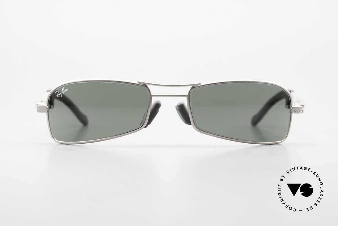 Ray Ban Orbs 9 Base Square Stylish Sporty Shades 90's, futuristic sports designer sunglasses by Ray Ban; B&L, Made for Men