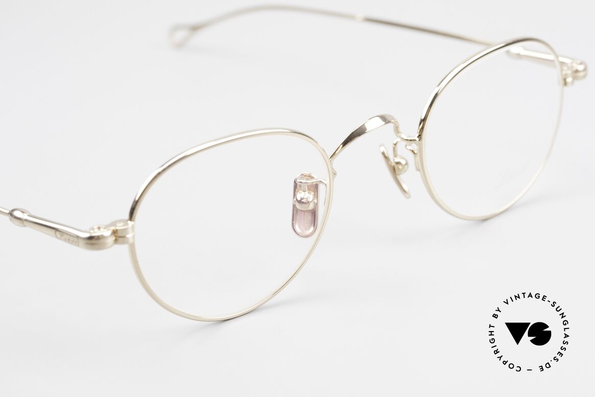 Lunor V 107 Panto Eyeglasses Gold Plated, thus, we decided to take it into our vintage collection, Made for Men