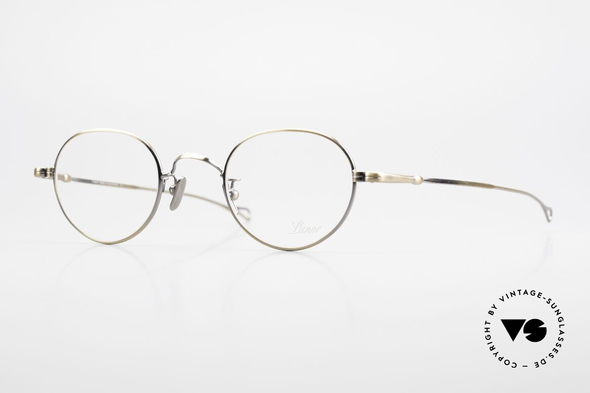 Lunor V 108 Metal Frame With Titanium Pads, LUNOR: honest craftsmanship with attention to details, Made for Men