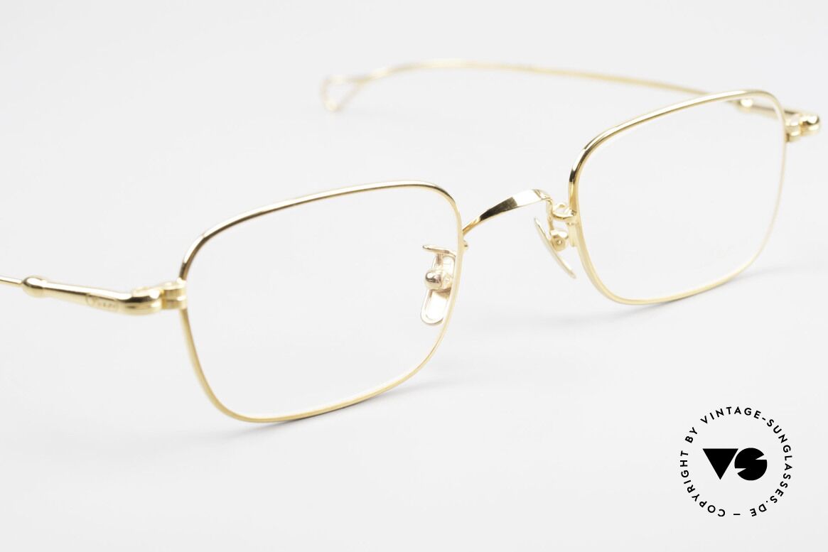 Lunor V 109 Lunor Men's Frame Gold Plated, from the 2011's collection, but in a well-known quality, Made for Men