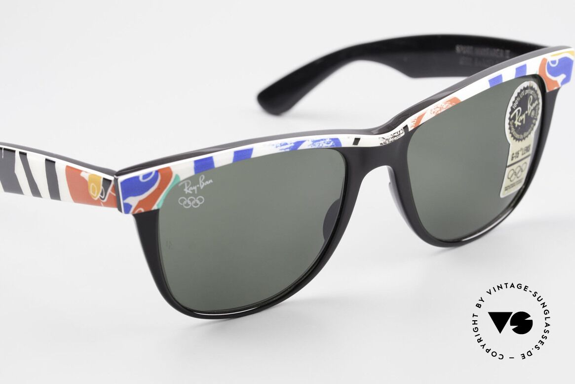Ray Ban Wayfarer II Olympic Games 1992 Barcelona, unworn B&L rarity (a real collector's item, worldwide), Made for Men and Women