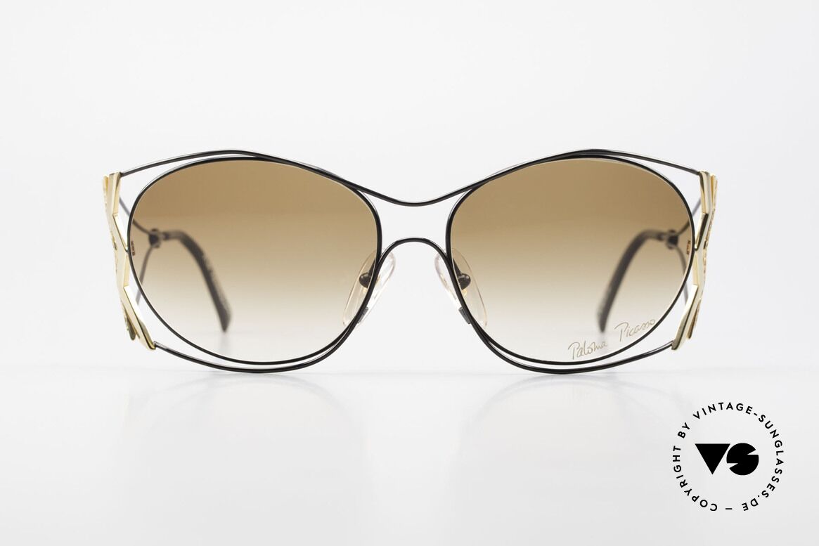 Paloma Picasso 3707 90s Ladies Shades Rhinestones, Picasso vintage sunglasses with TOPAZ rhinestones, Made for Women