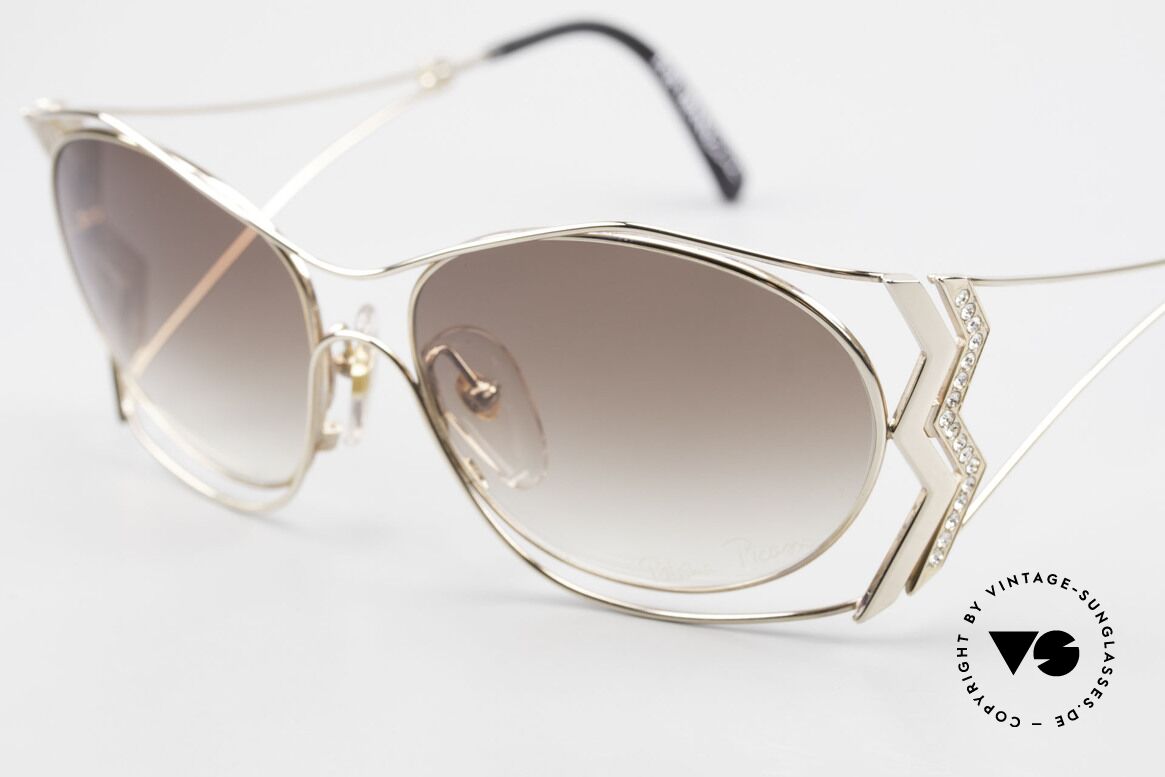 Paloma Picasso 3707 Gold-Plated With Crystal Gems, unworn model, NOS (with original case by P. Picasso), Made for Women