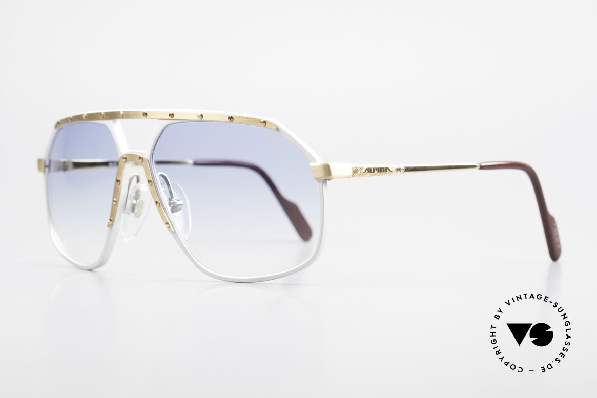 Alpina M6 Iconic 80's Sunglass Classic, famous for the 'W.Germany' frame and the screws, Made for Men