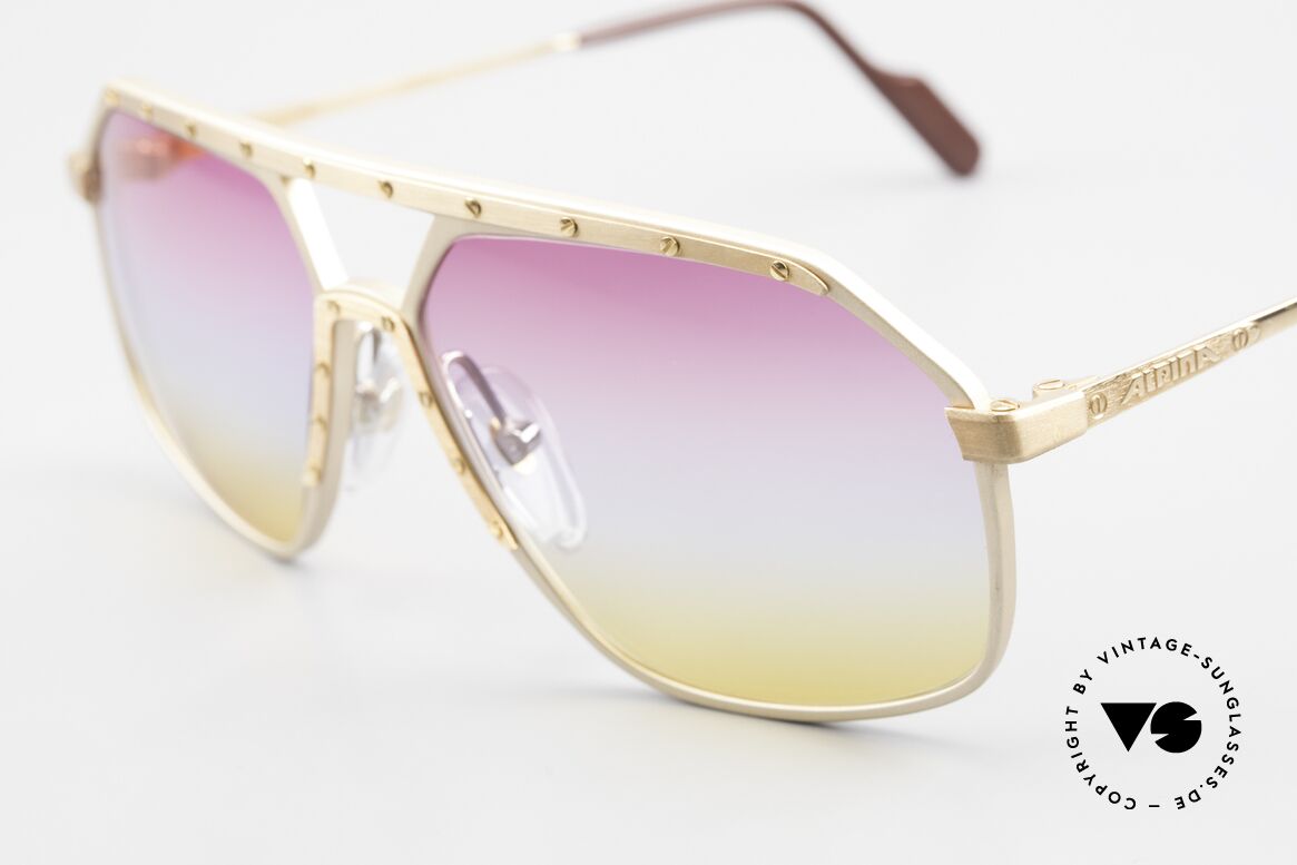 Alpina M6 Iconic 80's Shades Tricolored, the Alpina M6's were made between 1987 and 1991, Made for Men and Women
