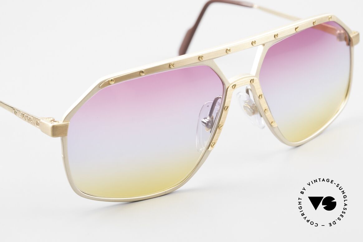Alpina M6 Iconic 80's Shades Tricolored, one of the most wanted vintage models, worldwide, Made for Men and Women