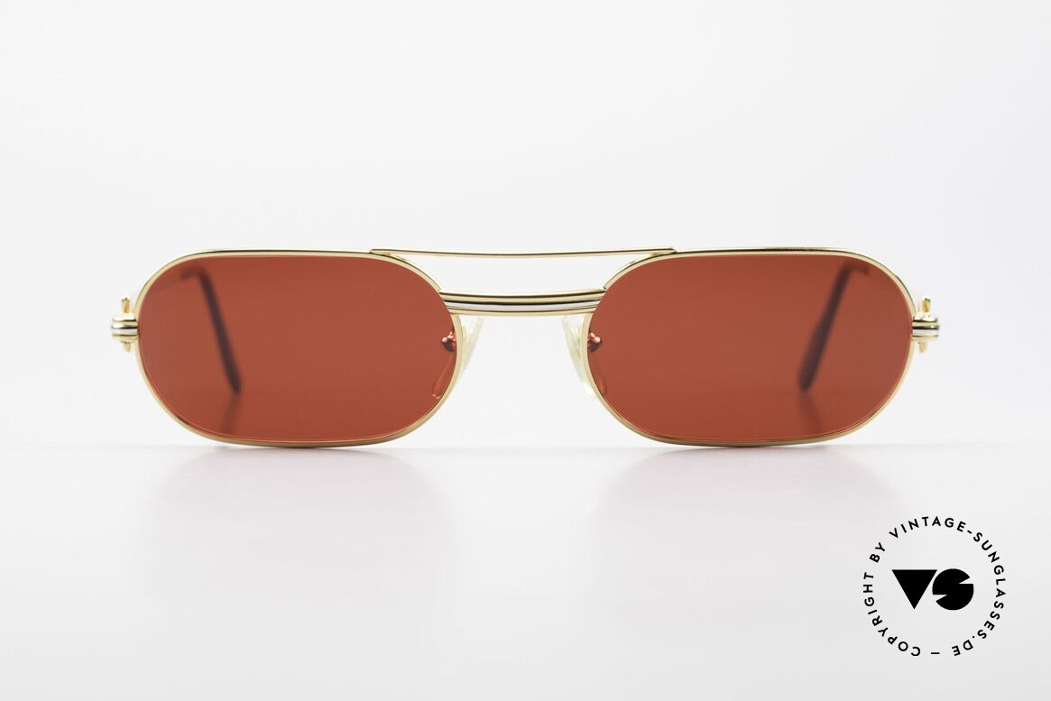 Cartier MUST LC - M 80s Luxury Sunglasses 3D Red, MUST: the first model of the Lunettes Collection '83, Made for Men and Women