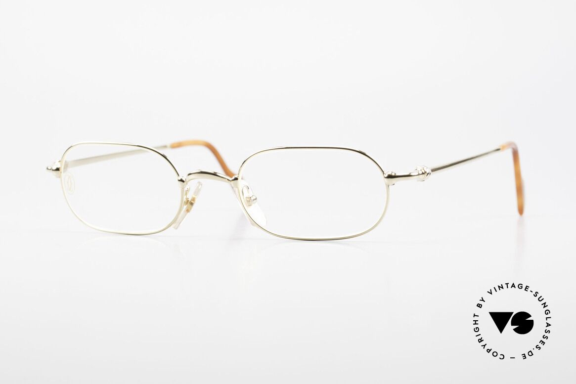 Cartier Orfy 90's Luxury Eyeglasses Square, square vintage CARTIER eyeglasses from the late 90's, Made for Men and Women