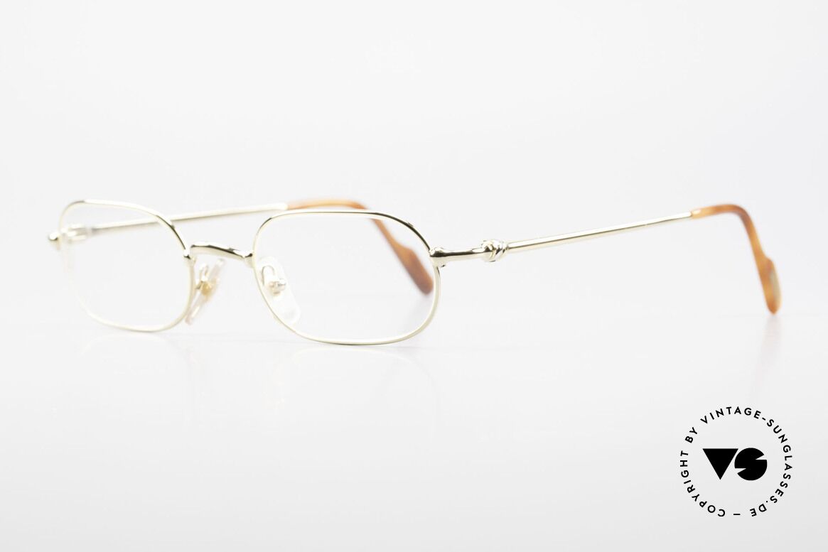 Cartier Orfy 90's Luxury Eyeglasses Square, flexible lightweight frame (1st class wearing comfort), Made for Men and Women