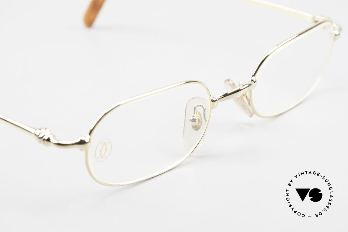 Cartier Orfy - M 90's Luxury Glasses Square, untouched, unworn rarity incl. orig. Cartier packing, Made for Men and Women