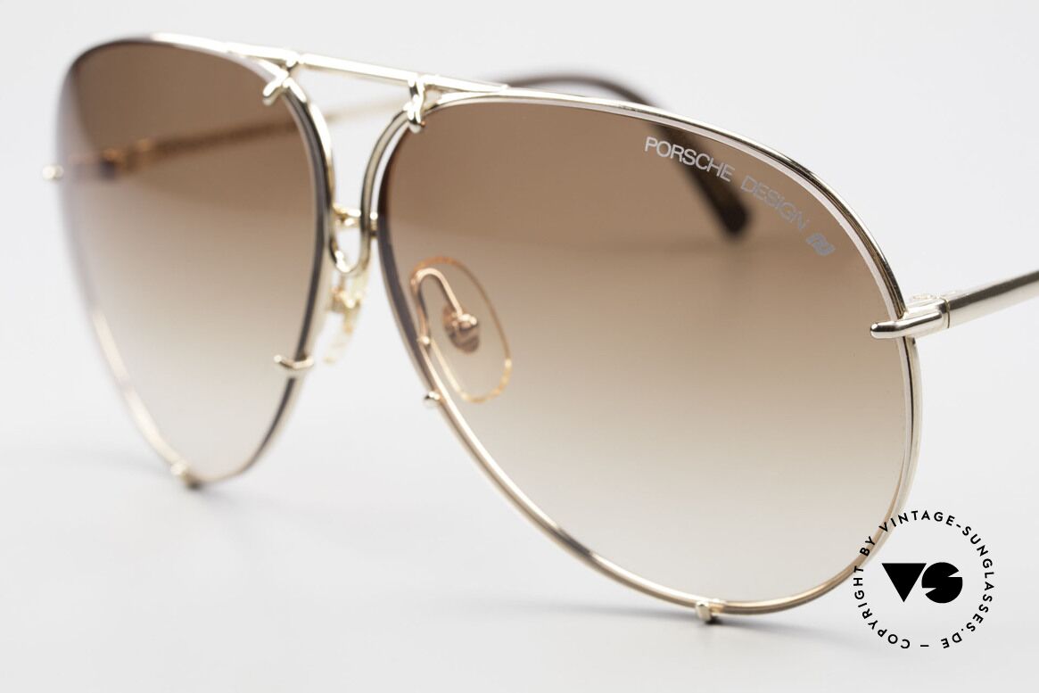 Porsche 5623 Black Mass Movie Sunglasses, the legend with interchangeable lenses; true vintage, Made for Men and Women