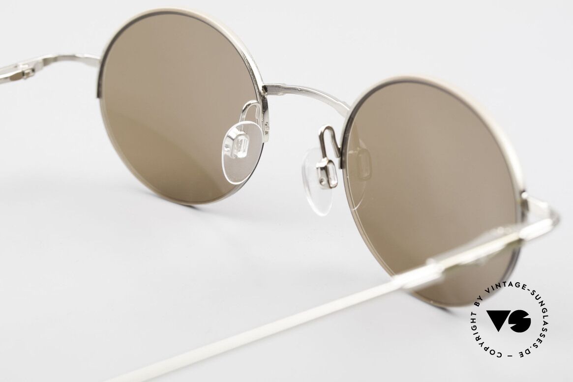 Longines 4363 Oval Sunglasses 90's Round, Size: medium, Made for Men and Women