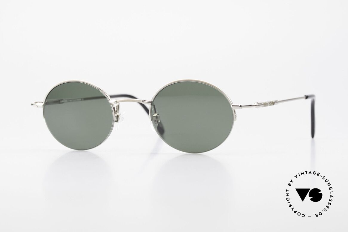 Longines 4363 Round Oval Sunglasses 90's, round oval Longines sunglasses from the late 1990's, Made for Men and Women