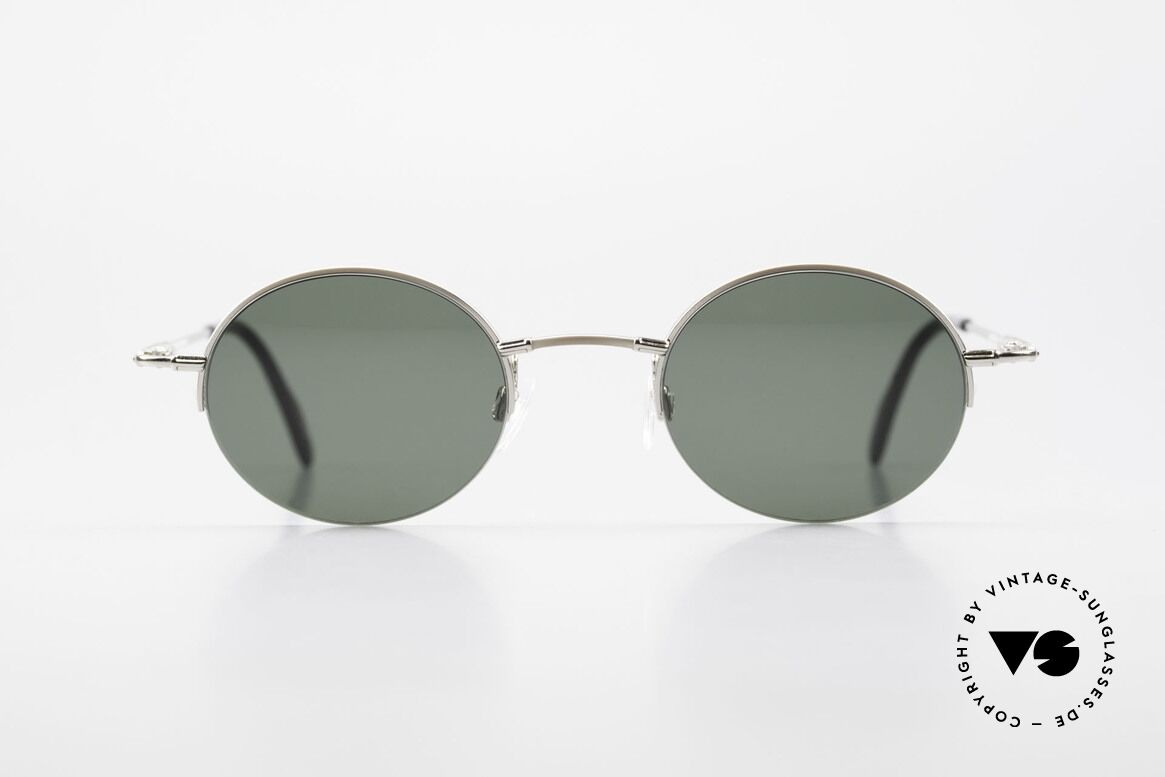 Longines 4363 Round Oval Sunglasses 90's, round oval Longines sunglasses from the late 1990's, Made for Men and Women