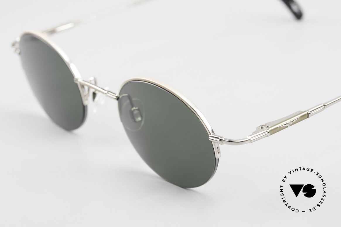 Longines 4363 Round Oval Sunglasses 90's, a timeless old ORIGINAL in cooperation with Metzler, Made for Men and Women