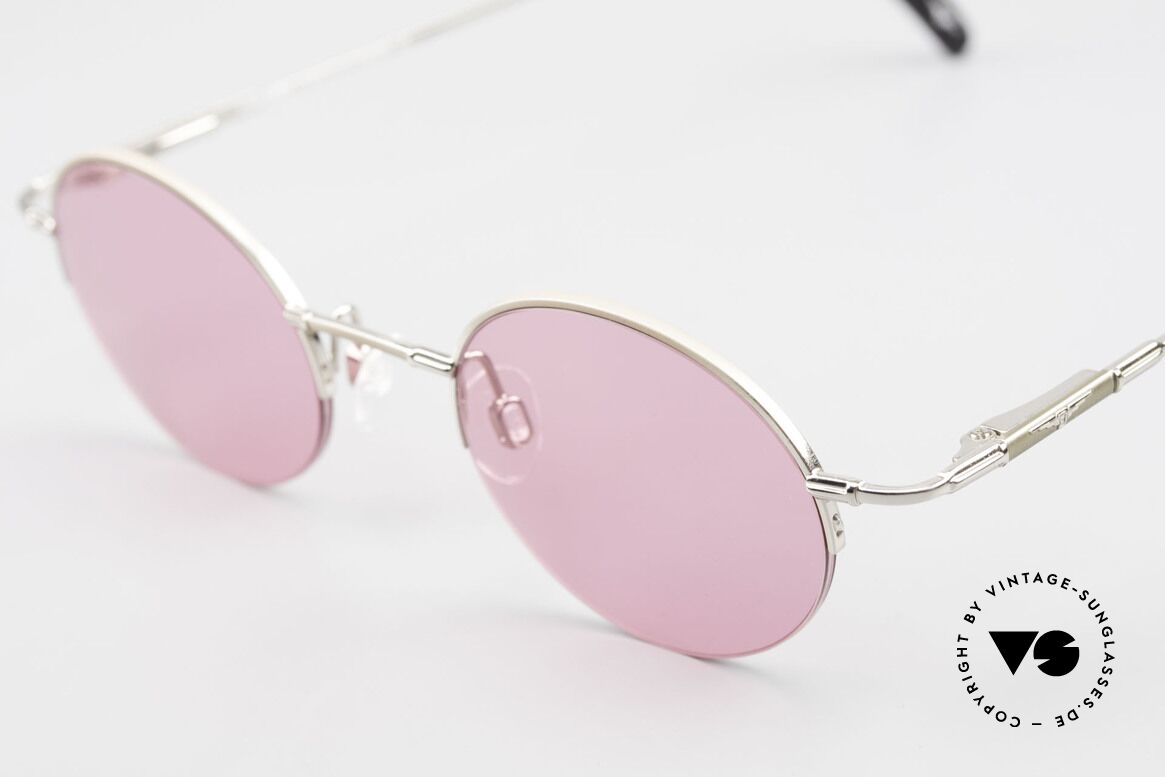 Longines 4363 Pink Sunglasses Oval Round, a timeless old ORIGINAL in cooperation with Metzler, Made for Men and Women