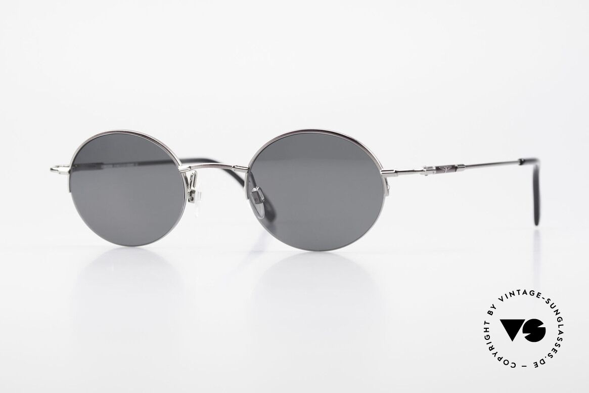 Longines 4363 90's Sunglasses Round Oval, round oval Longines sunglasses from the late 1990's, Made for Men and Women