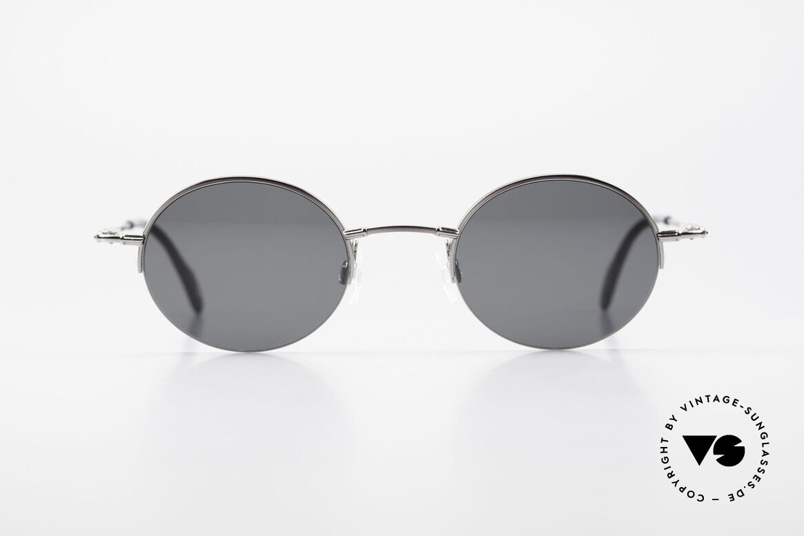 Longines 4363 90's Sunglasses Round Oval, round oval Longines sunglasses from the late 1990's, Made for Men and Women