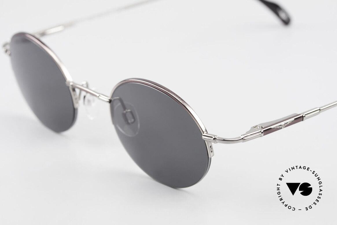 Longines 4363 90's Sunglasses Round Oval, a timeless old ORIGINAL in cooperation with Metzler, Made for Men and Women