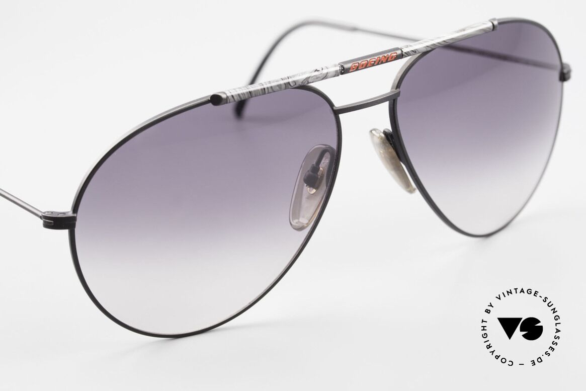 Boeing 5706 Rare 80s Aviator Sunglasses XL, designer- and collector's item (true vintage rarity), Made for Men