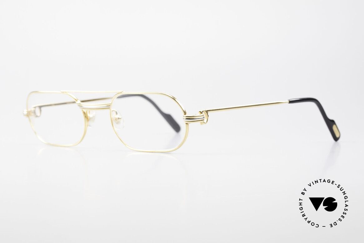 Cartier MUST LC Rose - S Limited Rosé Gold Glasses, worn by Elton John (video "I'm still standing", 1983), Made for Men and Women
