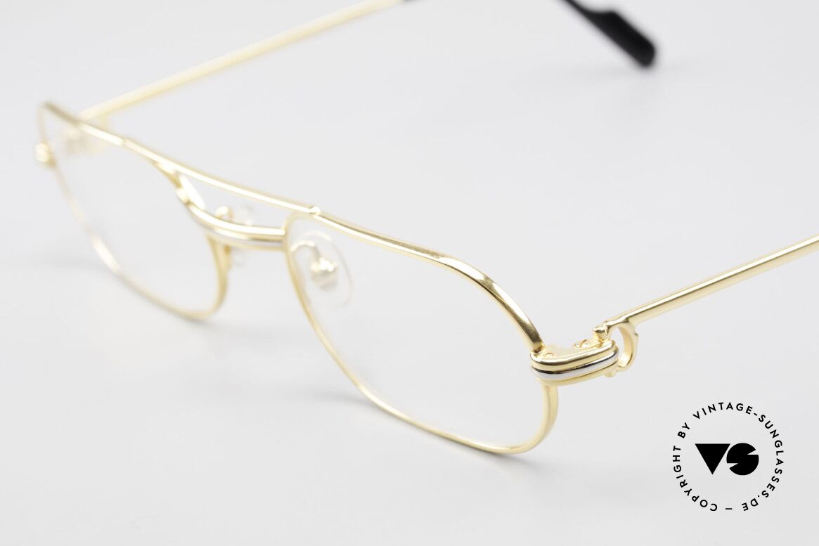 Cartier MUST LC Rose - S Limited Rosé Gold Glasses, LIMITED ROSÉ-GOLD SERIES (the finish looks warmer), Made for Men and Women