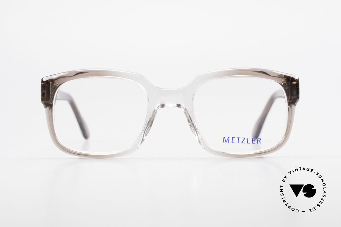 Metzler 7665 Small 80's Old School Eyeglasses, genuine old original from the late 80's / early 90s, Made for Men