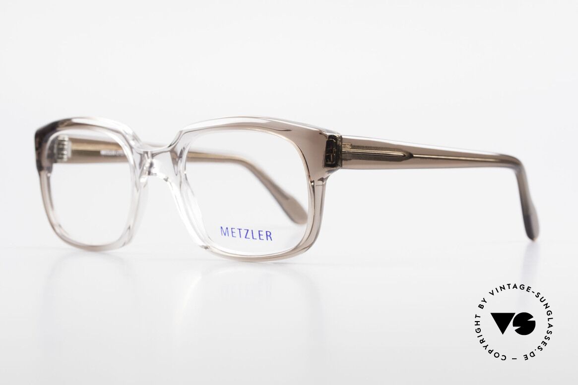 Metzler 7665 Small 80's Old School Eyeglasses, called as 'old school' glasses or 'nerd specs' today, Made for Men