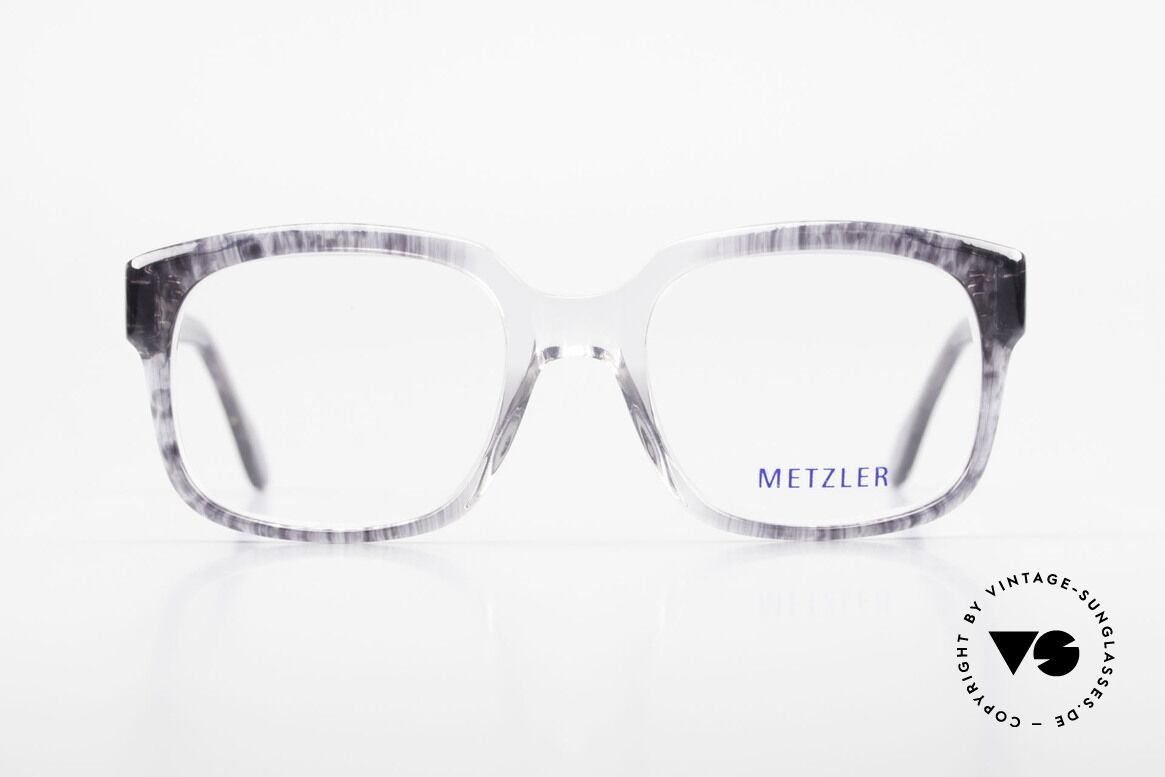 Metzler 7665 Medium 90's Old School Eyeglasses, genuine old original from the late 80's / early 90s, Made for Men