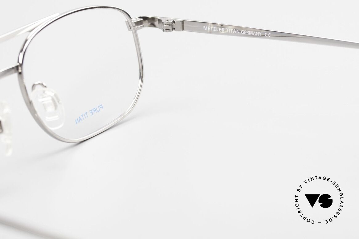 Metzler 1678 Titan Glasses 90's Men's Frame, Size: medium, Made for Men