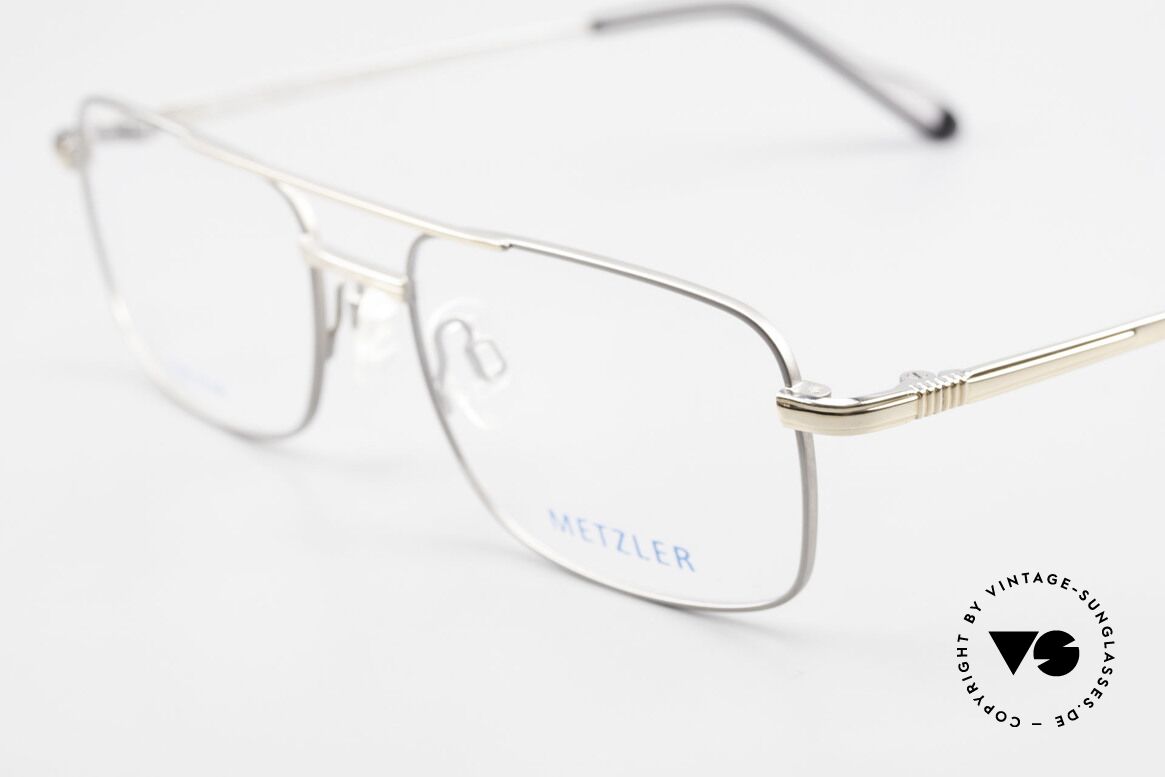 Metzler 1680 90's Titan Eyeglasses For Men, never worn (like all our rare vintage 90s eyeglasses), Made for Men