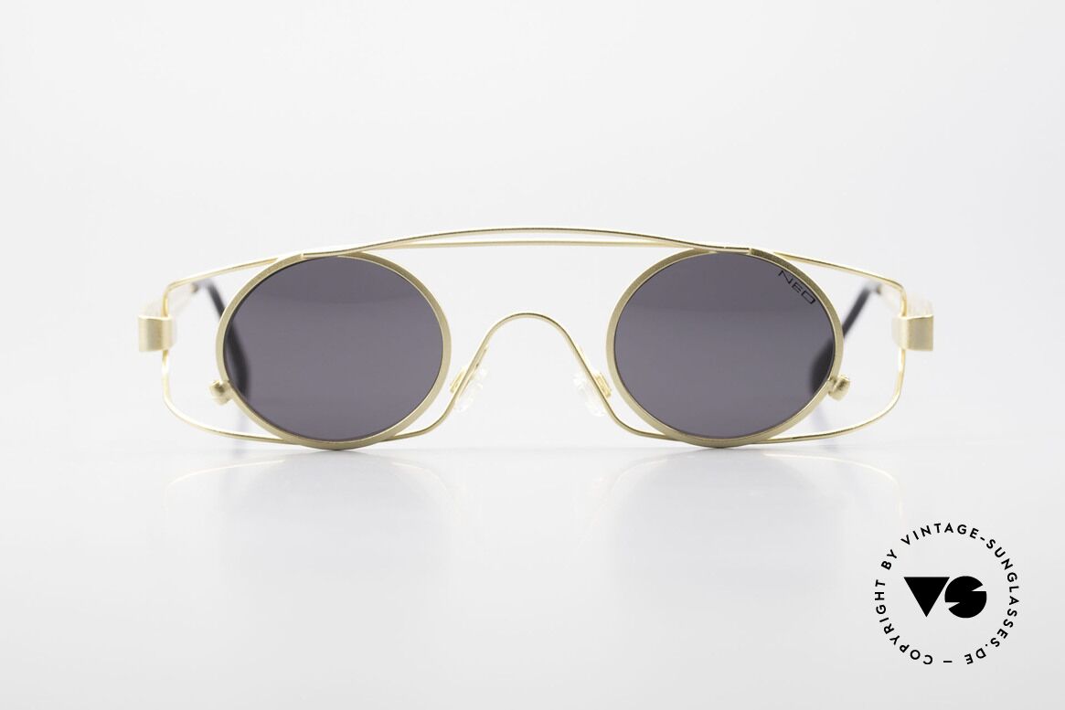Neostyle Holiday 975 Crazy 90's Shades Steampunk, unique vintage designer model by Neostyle, Germany, Made for Men and Women