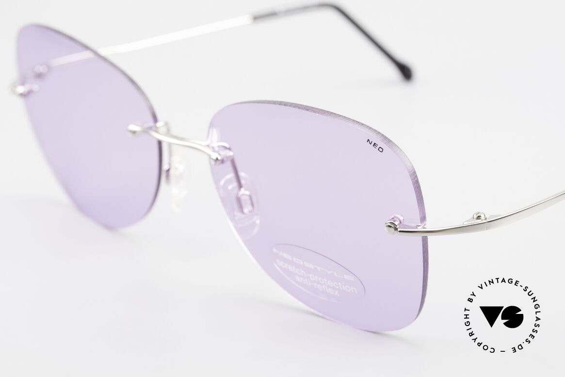 Neostyle Holiday 2051 Rimless XXL Sunglasses Ladies, 1st class quality from Germany (100% UV protect.), Made for Women