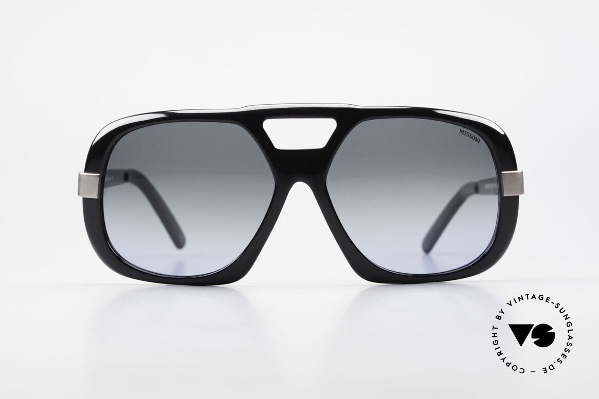 Missoni 0102 Striking 90's Sunglasses Men, ultra-rare Missoni VINTAGE sunglasses from Italy, Made for Men