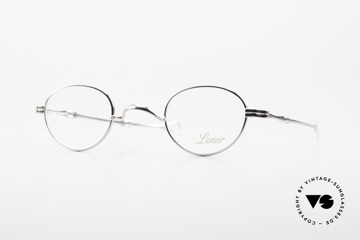 Lunor I 03 Telescopic Slide Temples Eyeglasses PP, telescopic eyeglasses by LUNOR; a true eyewear classic!, Made for Men and Women
