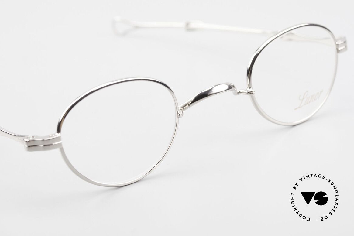 Lunor I 03 Telescopic Slide Temples Eyeglasses PP, unworn RARITY (for all lovers of quality) from app. 1999, Made for Men and Women