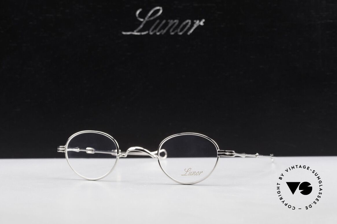 Lunor I 03 Telescopic Slide Temples Eyeglasses PP, Size: extra small, Made for Men and Women