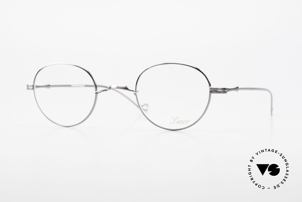 Lunor II 22 Metal Glasses Special Edition, vintage Lunor eyeglasses of the old "LUNOR II" series, Made for Men and Women